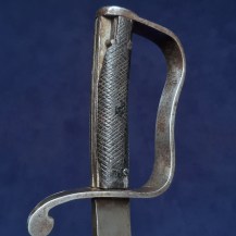 Indian 19th Century Foot Artillery Sword 82